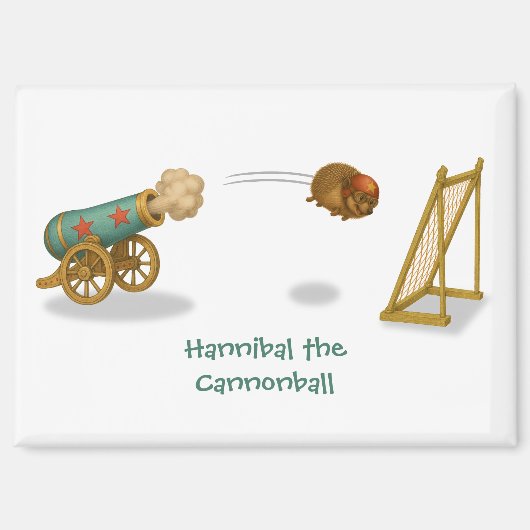 Hannibal the Cannonball Magneet (Voorkant)