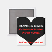 Hanniger Mines Magnet (Recto/Verso)