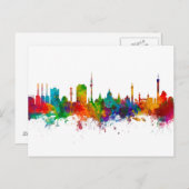 Hannover Germany Skyline Briefkaart (Voorkant / Achterkant)