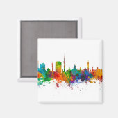 Hannover Germany Skyline Magneet (Voorkant / Achterkant)