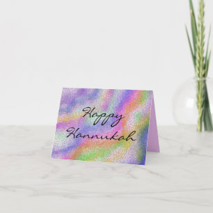Hannukah Candle Kleuren Kaart