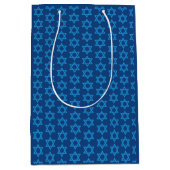 Hannukah Étoile blanche de David Sac cadeau (Devant)