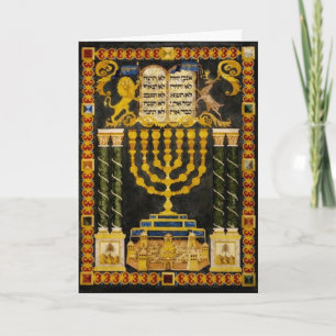 Hannukah Feestdagen Kaart