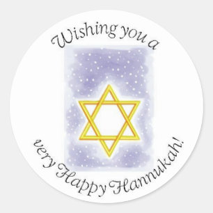Hannukah stickers