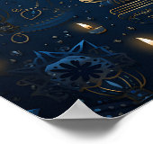 Hannukah vakantie poster (Hoek)