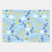 Hannukah Wrapping Paper Sheets (Voorkant)