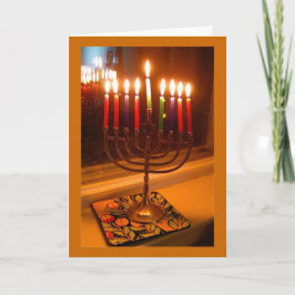 Hannukiah Feestdagen Kaart