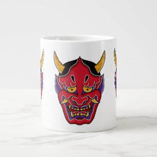 Hannya (般 の 面) extra grote beker