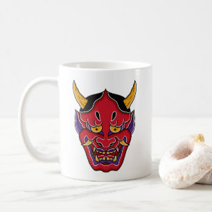 Hannya (般 の 面) koffiemok