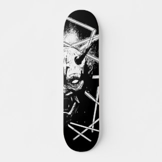 Hannya Mask 8189 - Variant - Zwart-wit Skateboard