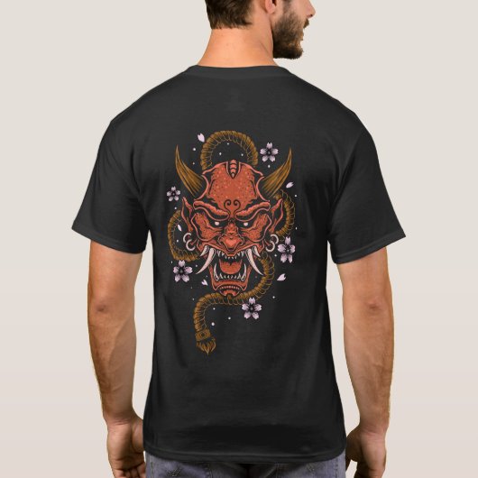 Hannya Mask T-shirt (Achterkant)