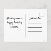 Hanoekaart Feestdagenkaart (Achterkant)