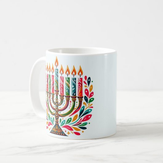 Hanoekasfestival van Lichten Koffiemok (Voorkant links)