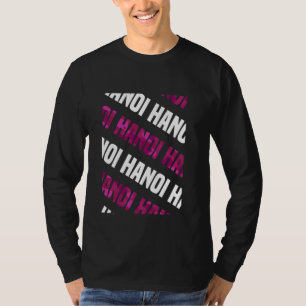 Hanoi Camo Patroon Roze Camouflage T-shirt