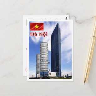 Hanoi - Landmark Tower - Vietnam - Briefkaart