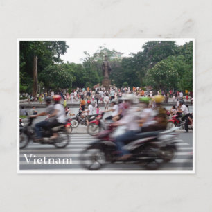 hanoi - piekuur briefkaart