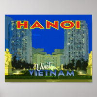 Hanoï, Vietnam, affiche de la série Visit...