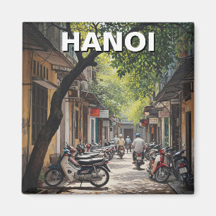 Hanoi Vietnam Alley Reizen Magneet