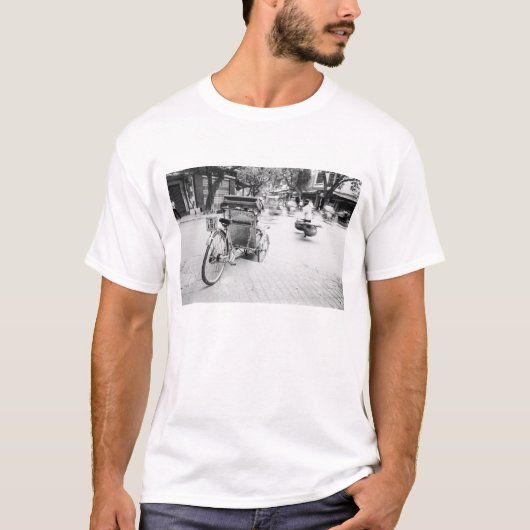 Hanoi Vietnam, Cyclo in Old Hanoi T-shirt (Voorkant)
