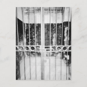 Hanoi Vietnam, Hanoi Hilton gevangeniscel Detail Briefkaart