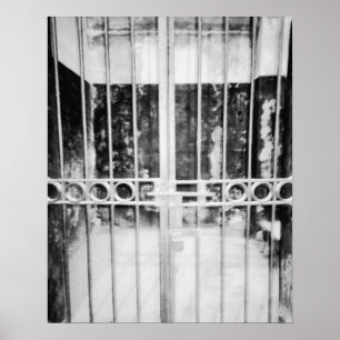 Hanoi Vietnam, Hanoi Hilton gevangeniscel Detail Poster