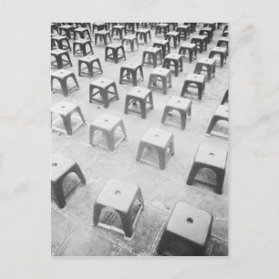 Hanoi Vietnam, plastic gereedschap in de tempel va Briefkaart