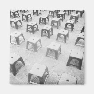 Hanoi Vietnam, plastic gereedschap in de tempel va Magneet