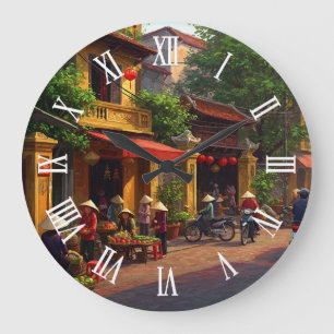 Hanoi Vietnam Reizen Grote Klok
