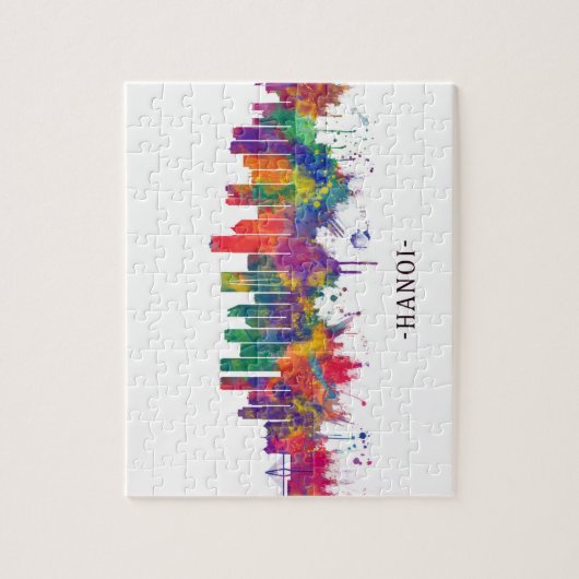Hanoi Vietnam Skyline Legpuzzel (Verticaal)