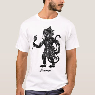 Hanoman Wayang Kulit Poppen Schaduw T-shirt