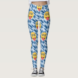 hanoukka chanukkah emoji leggings