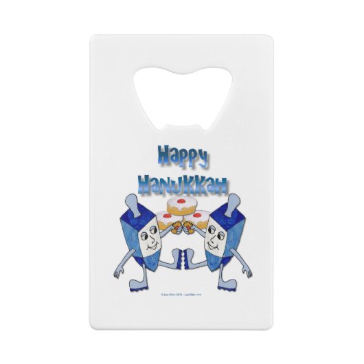 Hanoukka Dancing Dreidels et Jelly Doughnut (Dos)