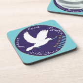 Hanoukka Dessous de verre Personnalisez les bougie (Côté gauche)