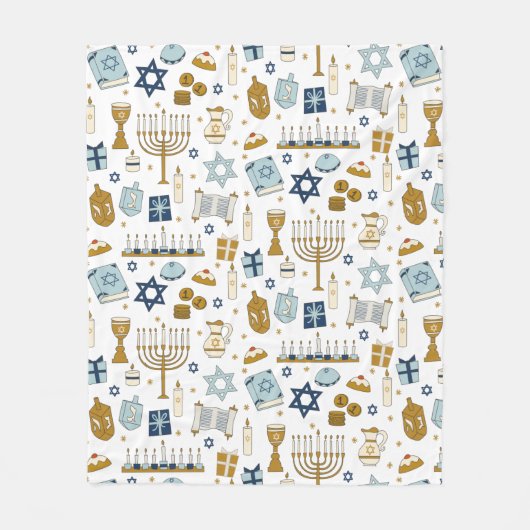 Hanoukka Doodles jolies couvertures en laiton illu (Devant)