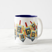 Hanoukka Dreidel Mug (Devant droit)
