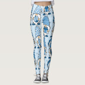 Hanoukka Gnomes Trio Leggings (Devant)