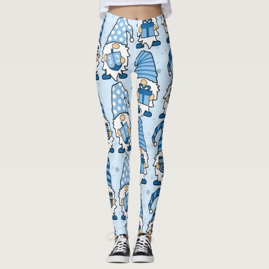 Hanoukka Gnomes Trio Leggings (Devant)