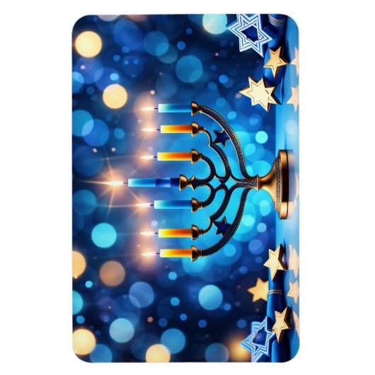 Hanoukka Holiday Magnet (Vertical)
