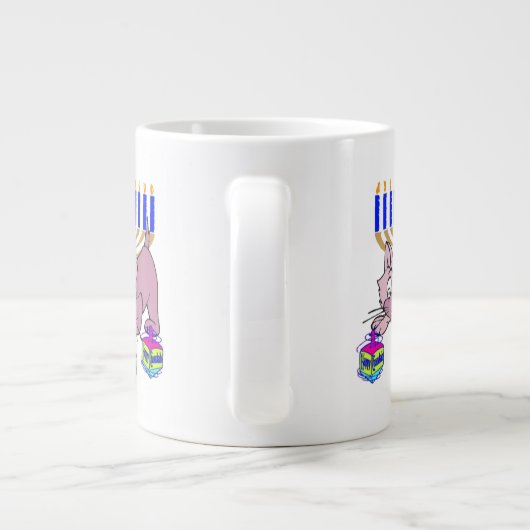 Hanoukka    KittyCoffee Mug (Dos)