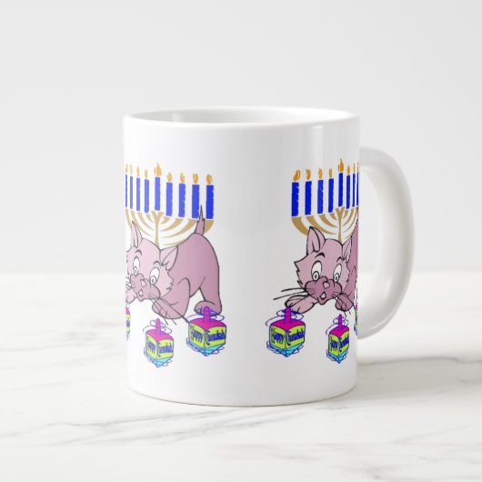 Hanoukka    KittyCoffee Mug (Devant droit)