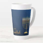 Hanoukka Latte Mug (Angle droit)