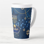 Hanoukka Latte Mug (Angle droit)