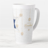 Hanoukka Latte Mug (Angle droit)
