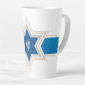 Hanoukka Latte Mug (Angle droit)
