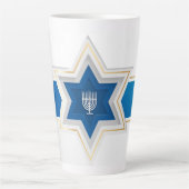 Hanoukka Latte Mug (Devant)