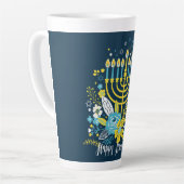 Hanoukka Latte Mug (Angle gauche)