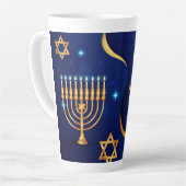 Hanoukka Latte Mug (Angle gauche)