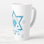 Hanoukka Latte Mug (Angle droit)