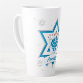 Hanoukka Latte Mug (Angle gauche)
