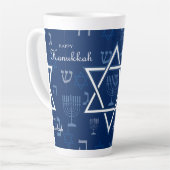Hanoukka Latte Mug (Angle gauche)
